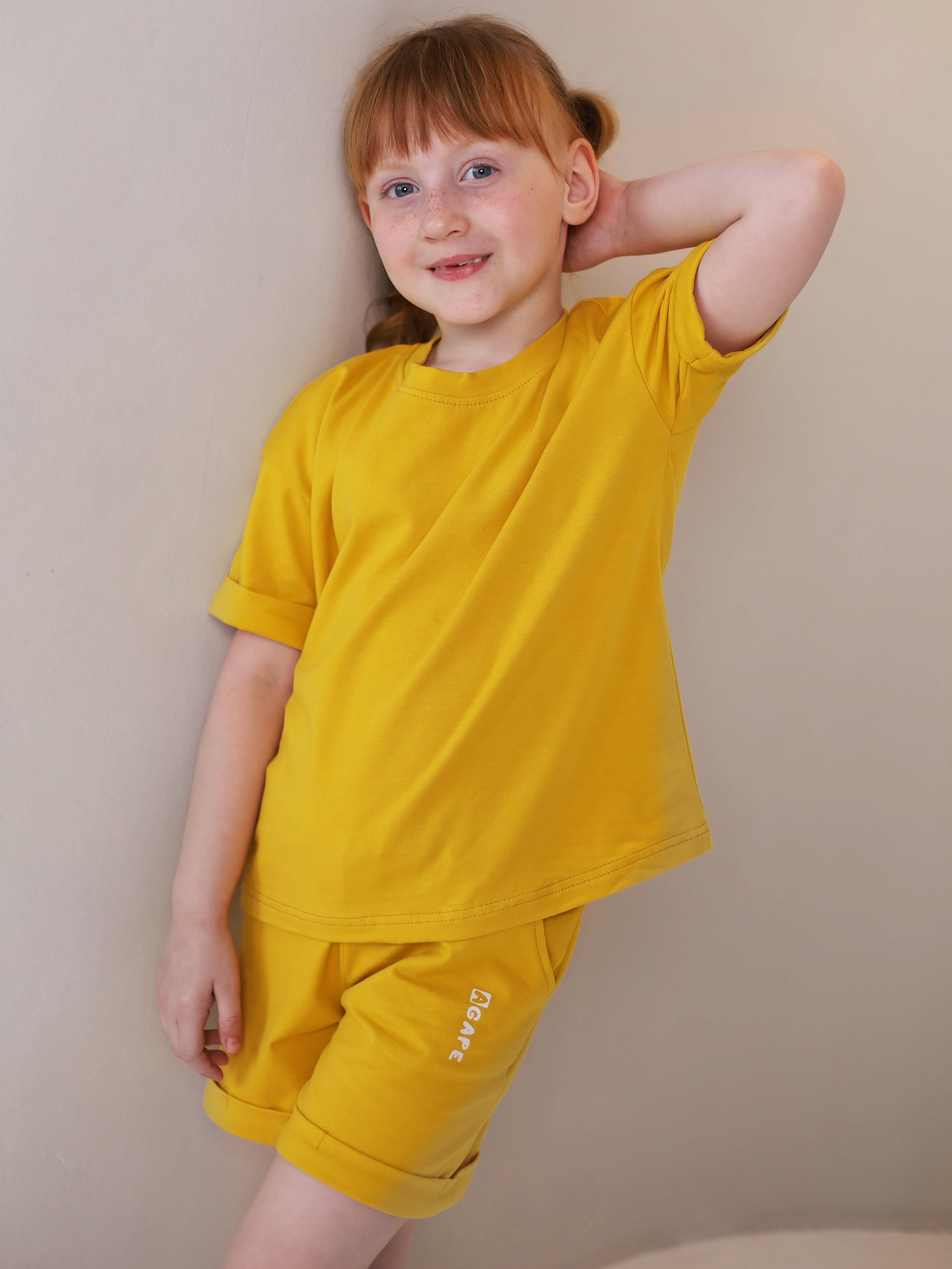 Костюм Агапэ 8016_горчичный - фото 7