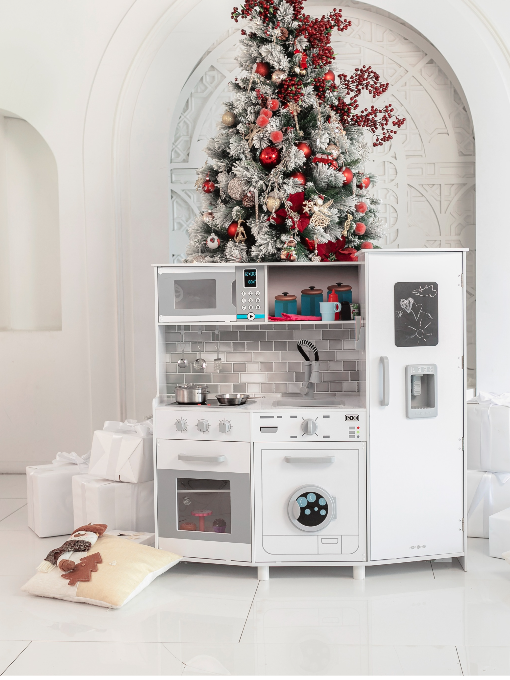 Игрушечная кухня PAREMO с аксессуарами: 10 шт. - фото 3