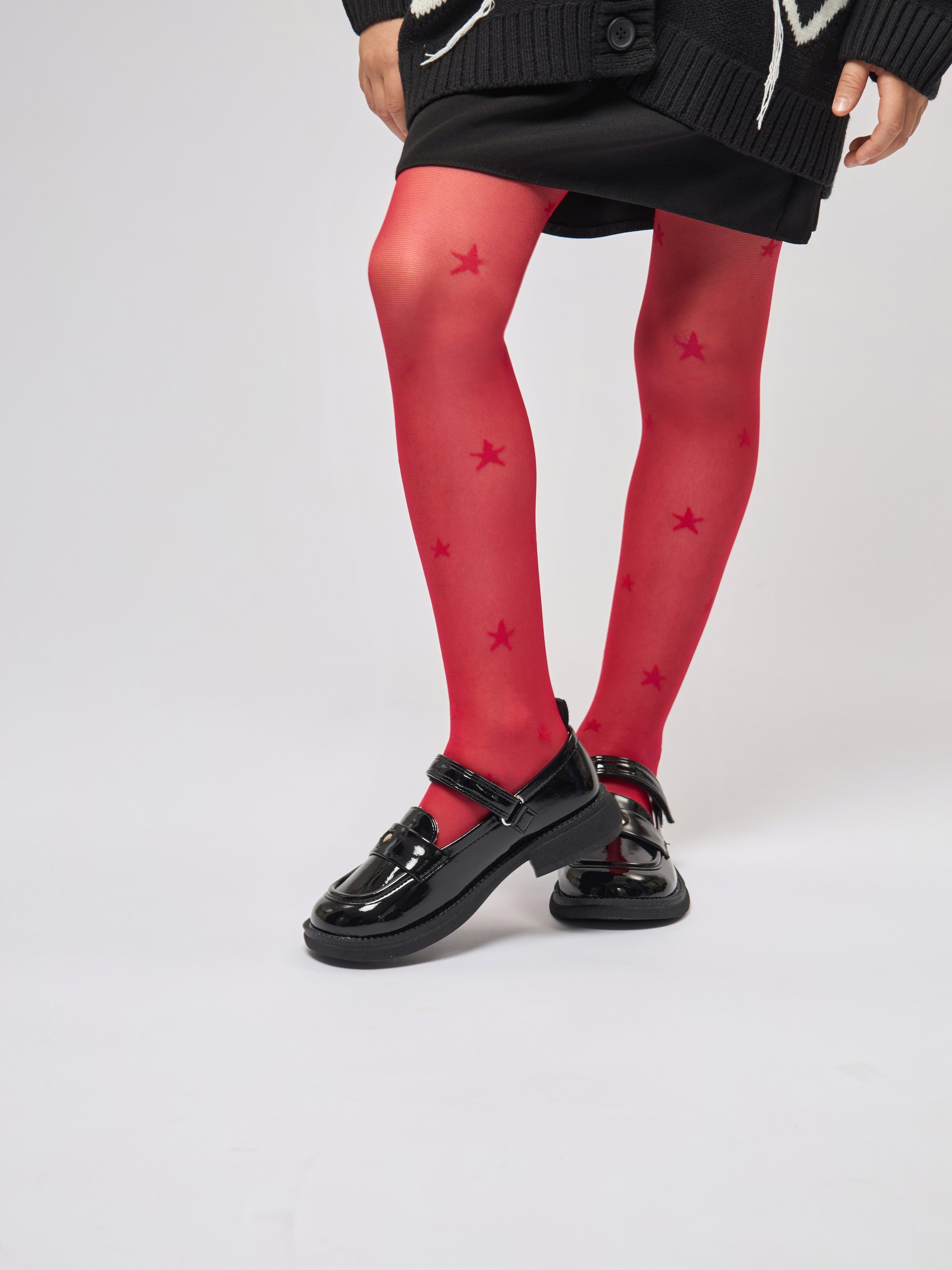 Колготки ALEX YVN KT-STAR-40D-1-красн. - фото 4