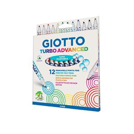 Фломастеры GIOTTO 12 цв.