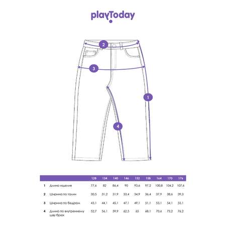 Джинсы PlayToday