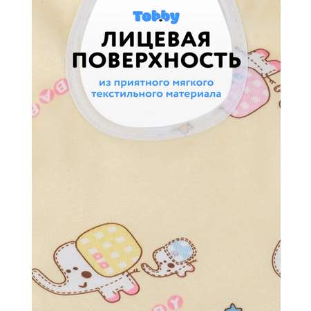 Нагрудник Tobby текстиль 3 шт.