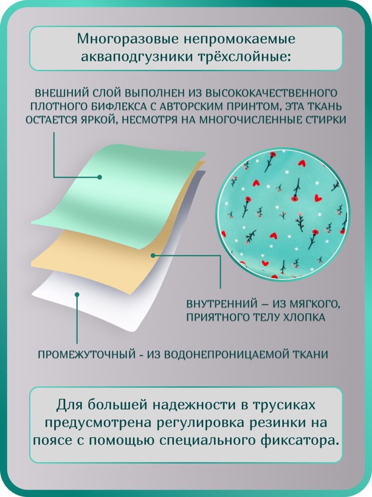 Многоразовые подгузники Мамин Я S - фото 3