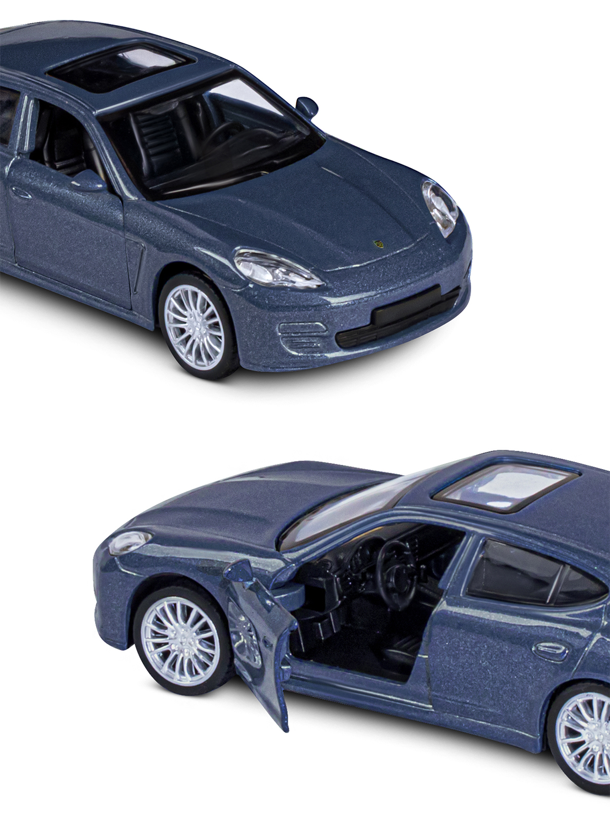Автомобиль АВТОпанорама Porsche Panamera S 1:43 JB1200190 - фото 8