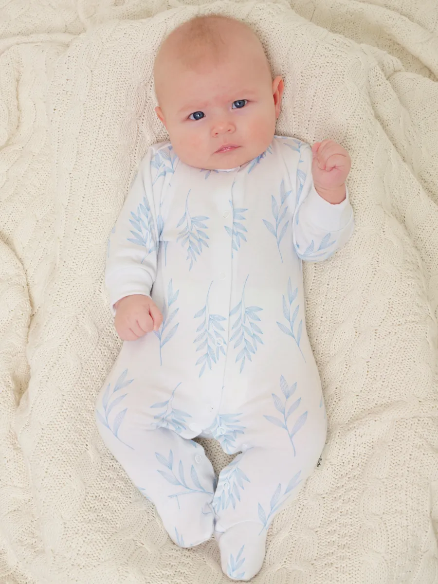 Комбинезон 3 шт Супер Пупс нбр/3пр/ком/сл/sk18синийлисточкиветочки - фото 18