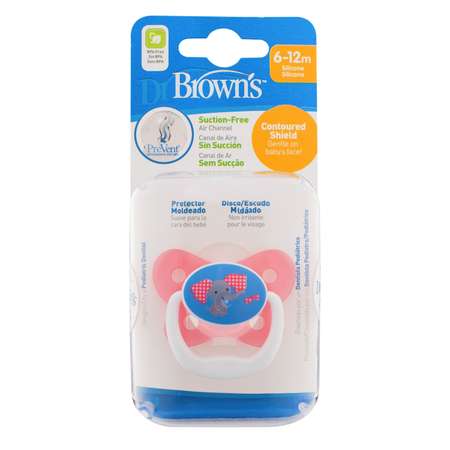 Пустышка Dr Browns от 6 мес. в ассортименте