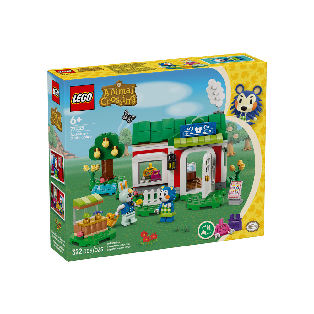 Конструктор LEGO Animal Crossing Магазин одежды Сестёр Эйбл 267 дет. - фото 1