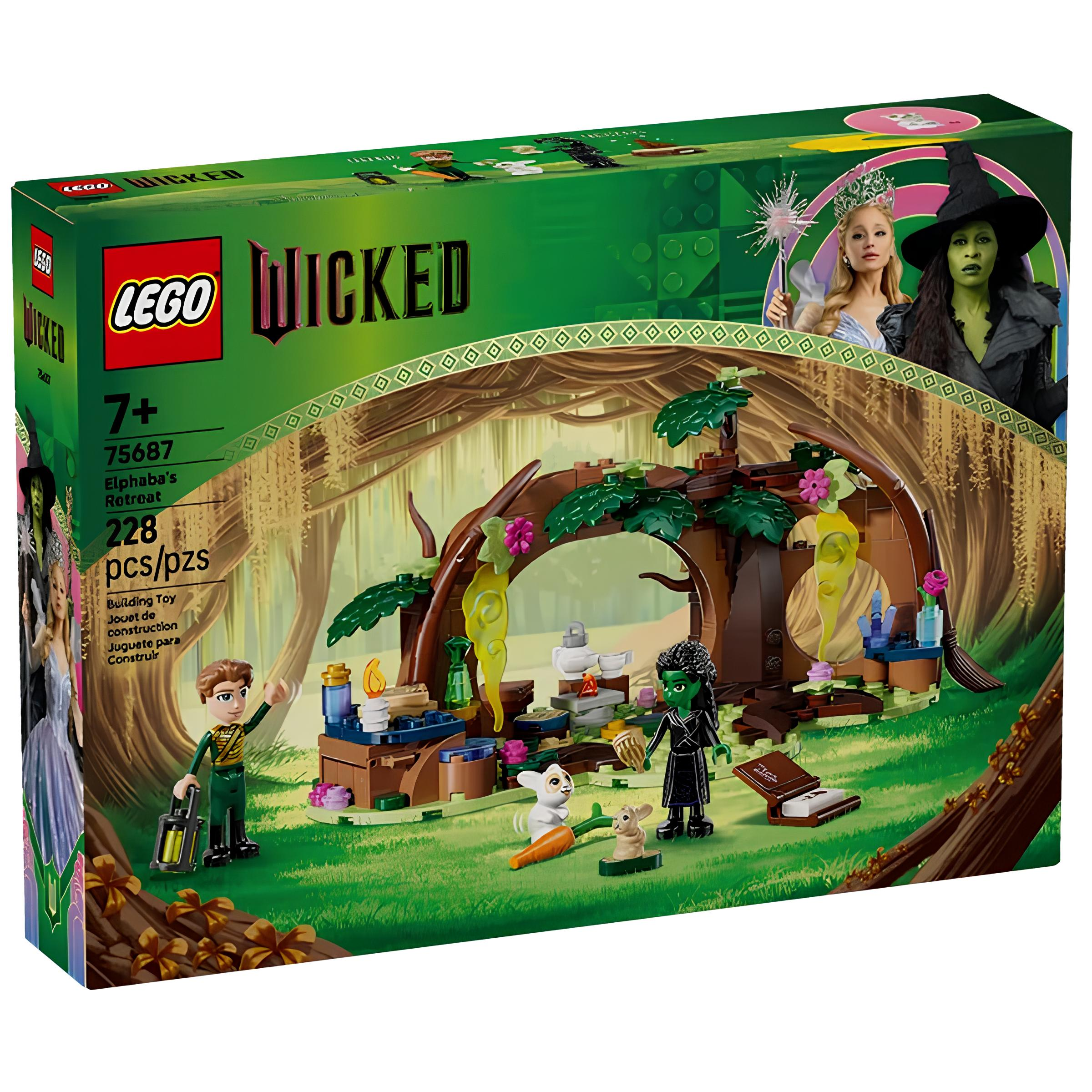 Изображение товара Конструктор LEGO Wicked 75687 Убежище Эльфабы, волшебный набор для творчества
