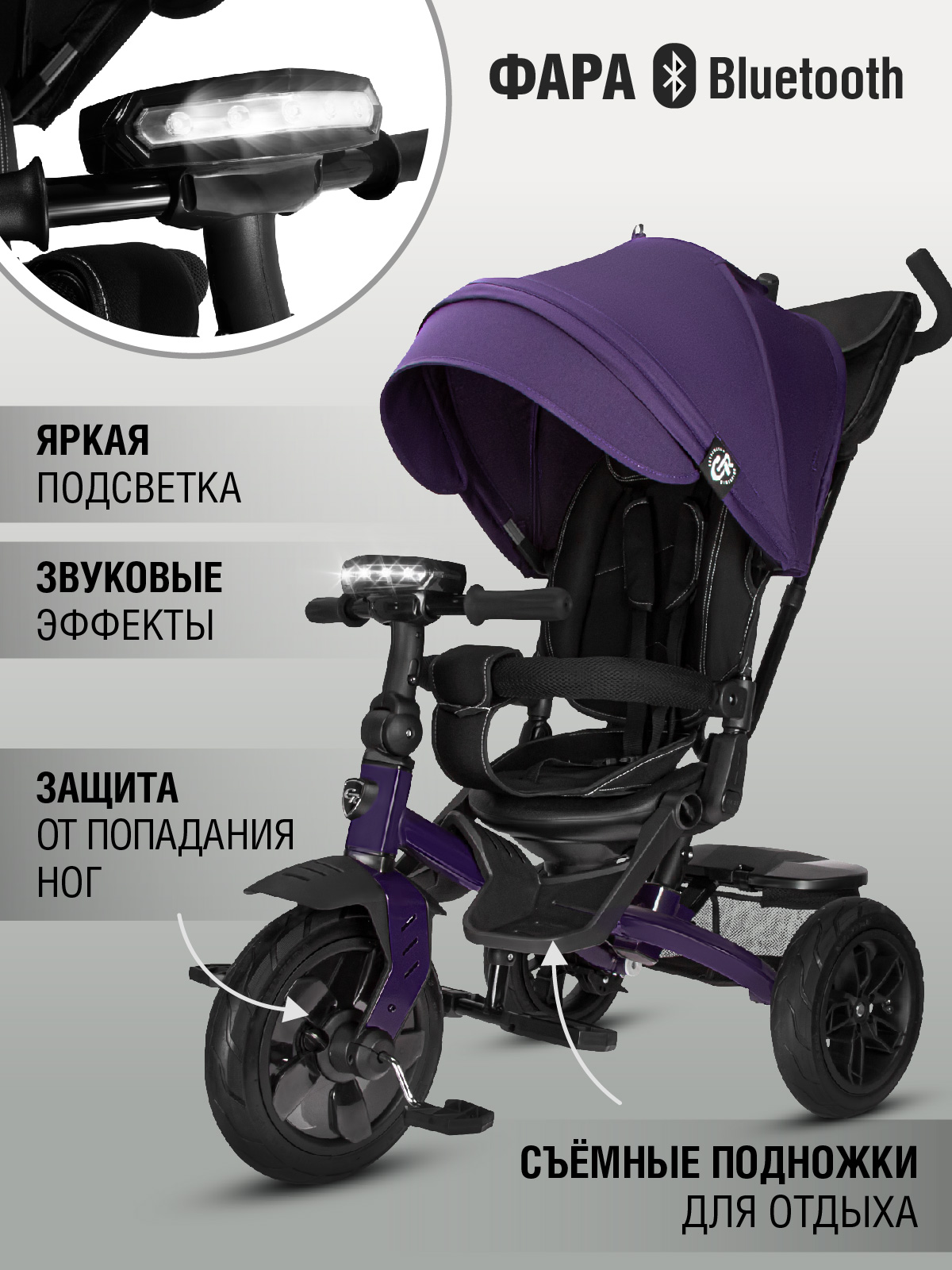 Трехколесный велосипед CITYRIDE - фото 9