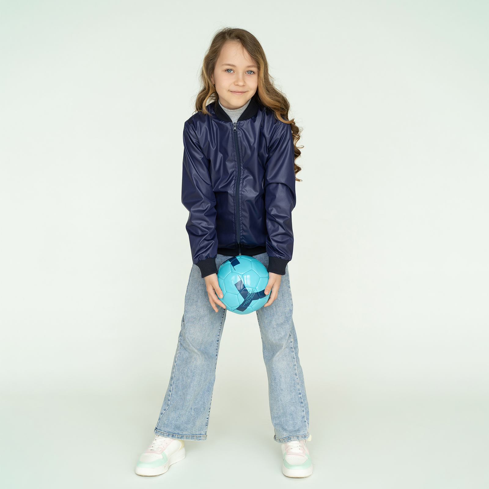 Бомбер Arctic kids 20-024 синий - фото 24