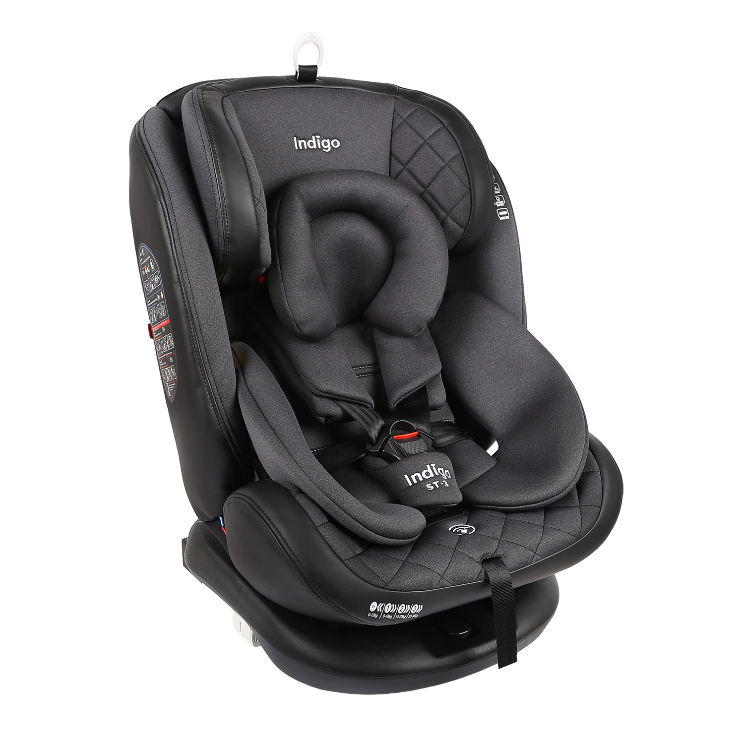 Автокресло Indigo Aero Isofix 0+/1/2/3 (0-36 кг) - фото 10