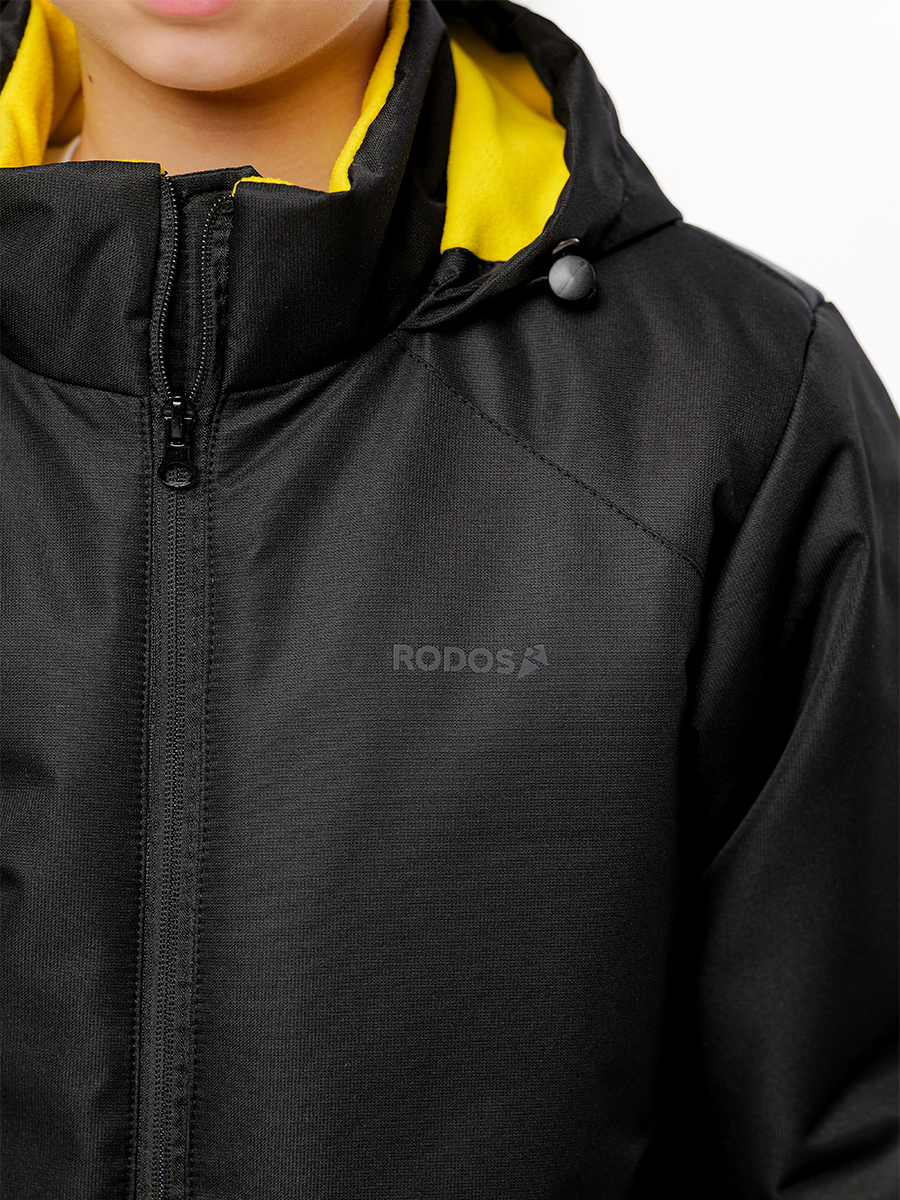 Куртка RODOS М-245/черный(желтый) - фото 6