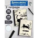 Тетрадь Brauberg клетка 96 лист. 2 шт.