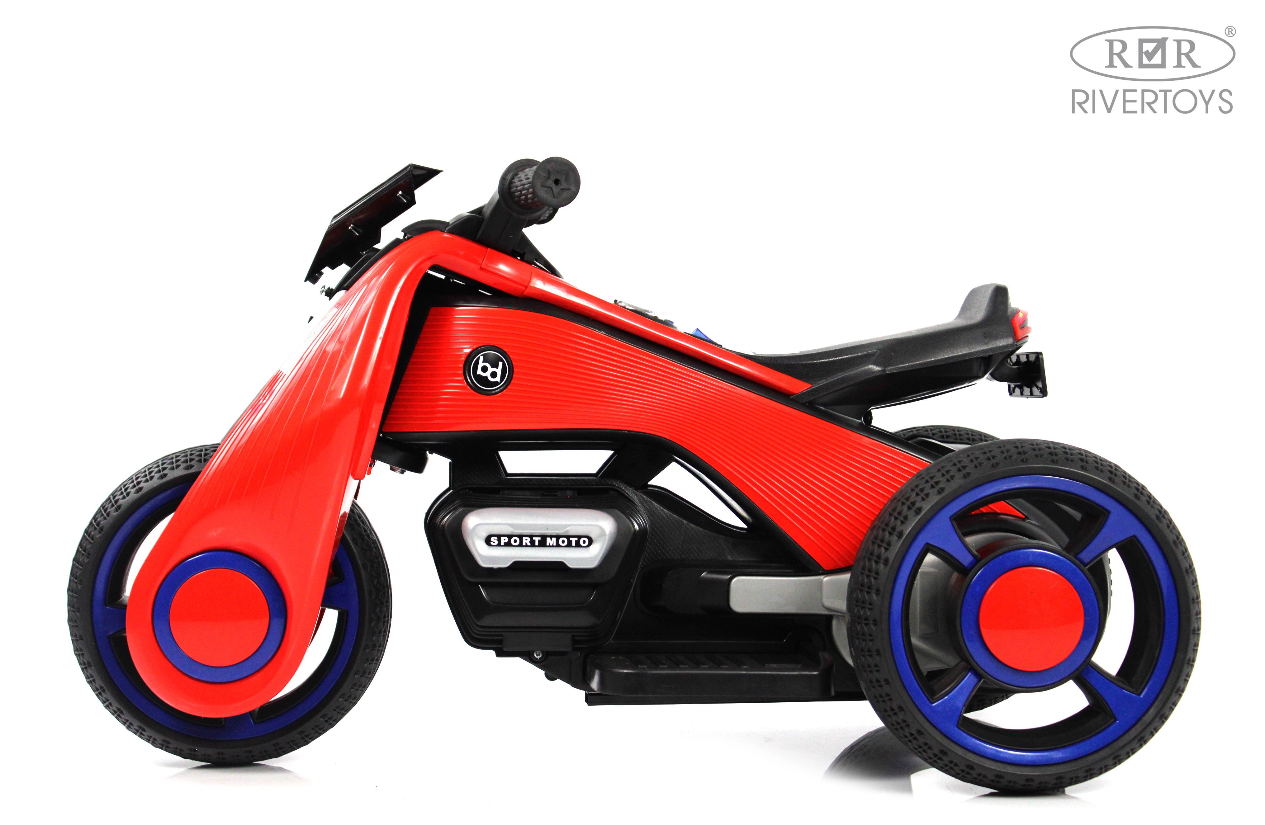 Электромобиль RIVERTOYS K333PX-RED - фото 14