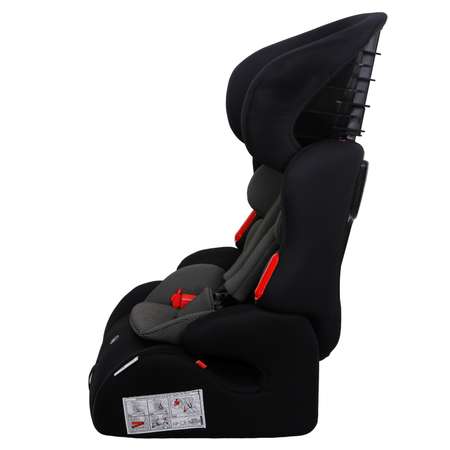 Автокресло Еду-Еду Lux 1/2/3 (9-36 кг) серый