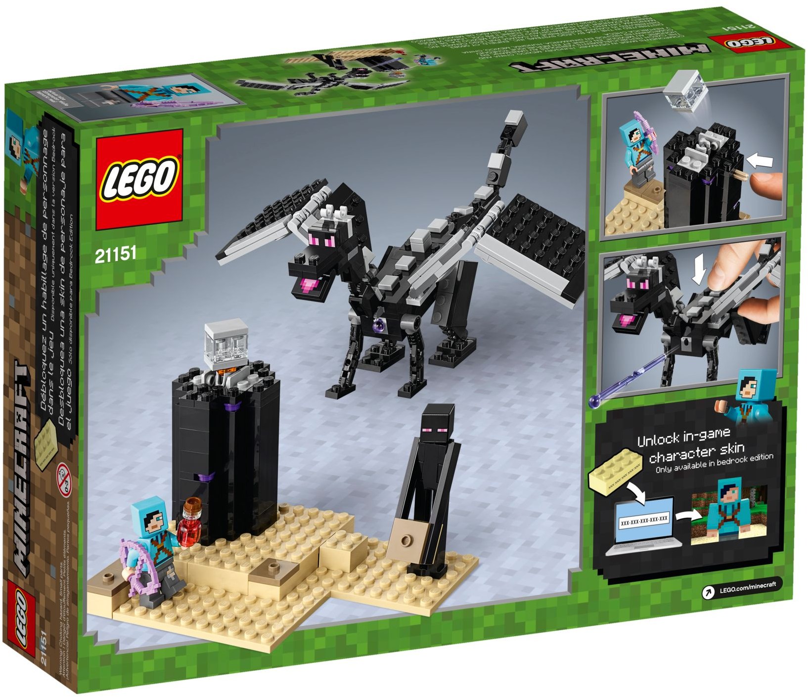 Конструктор LEGO Minecraft 21151 222 дет. - фото 4
