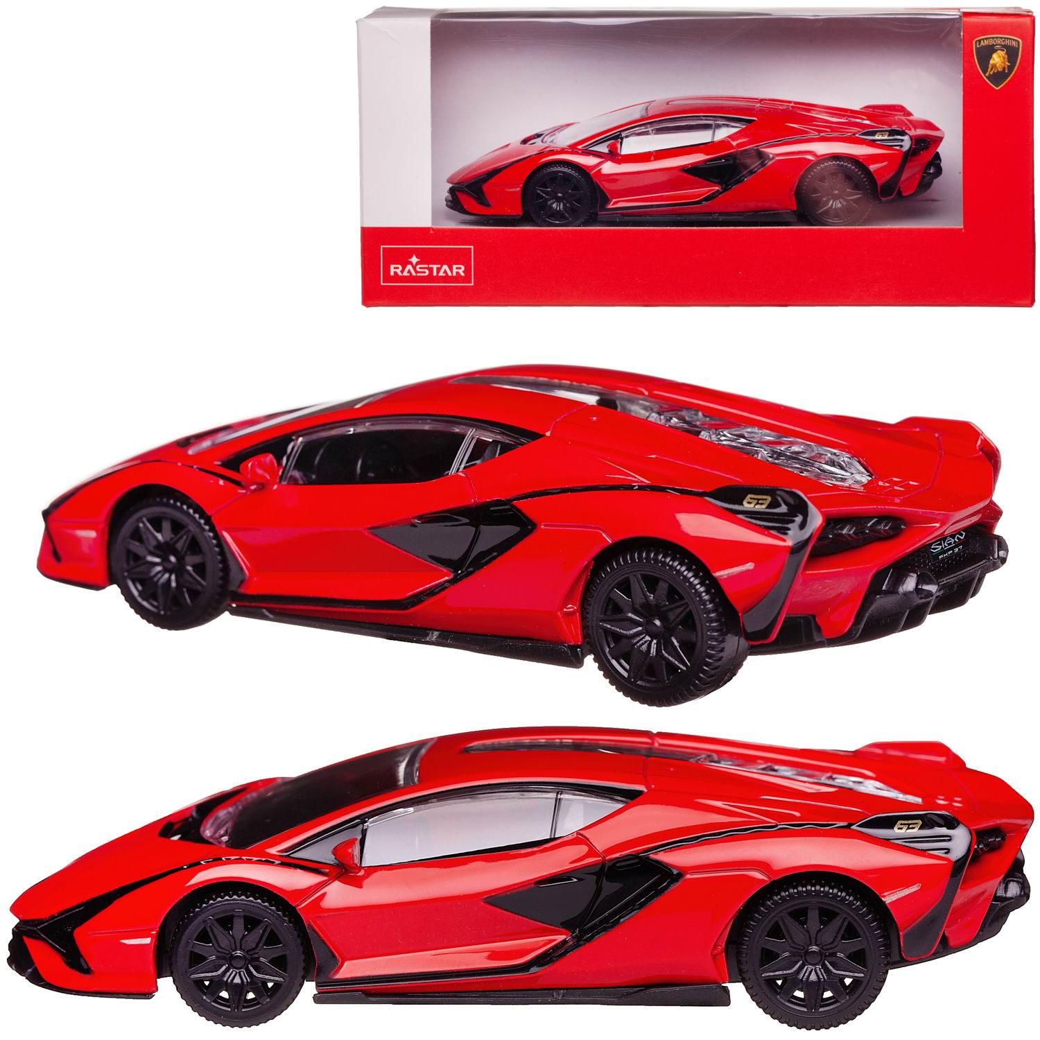 Автомобиль Rastar Lamborghini 1:43 58900R - фото 2