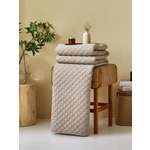 Покрывало Theodora вельвет капучино 240 x 220 см