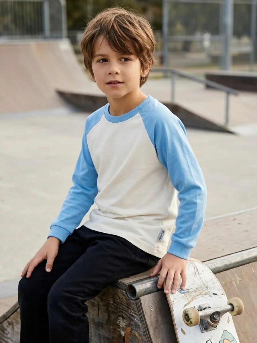 Лонгслив 2 шт Супер Пупс лонг/2шт/рукав/голубой - фото 7