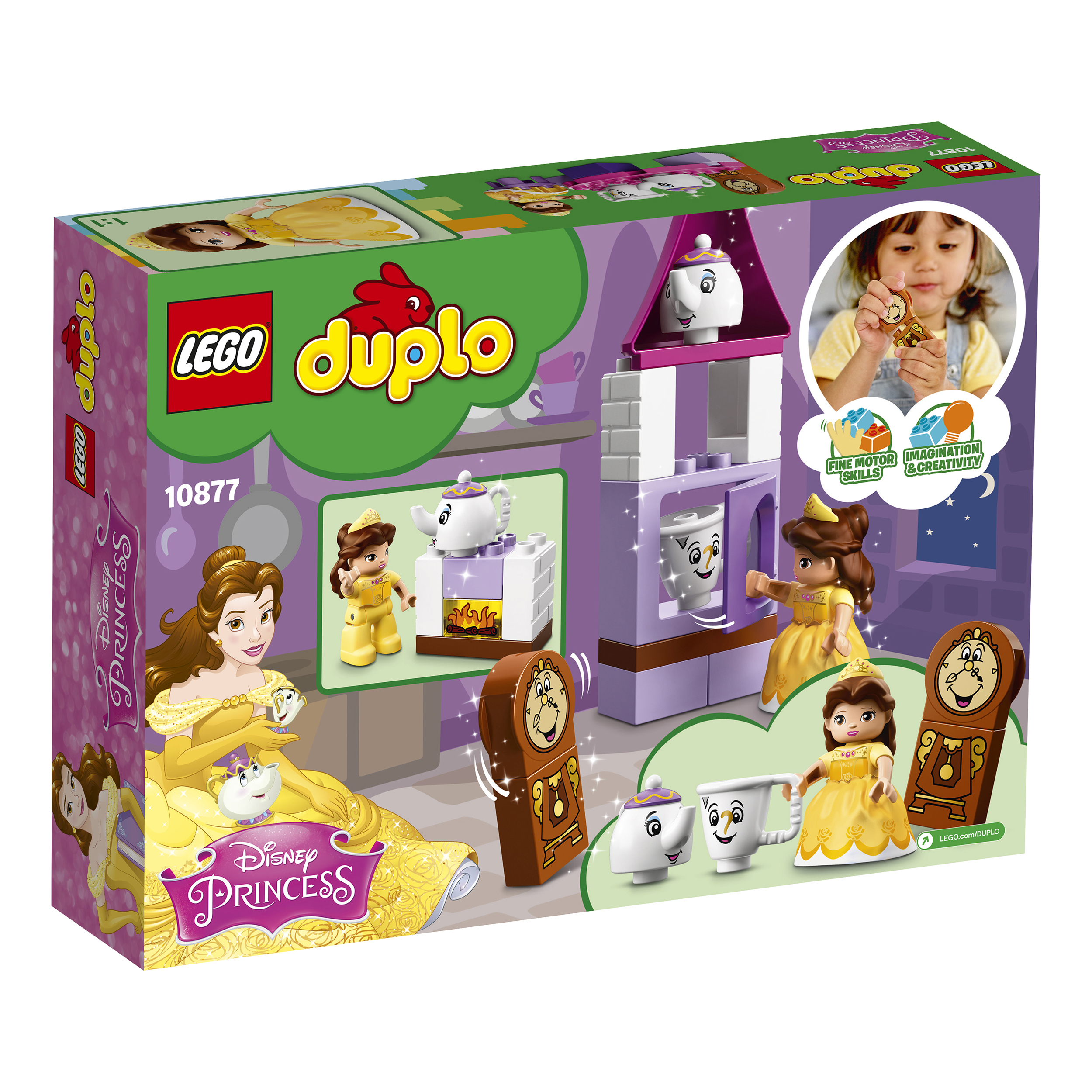 Конструктор LEGO DUPLO Чаепитие у Белль блочный - фото 3