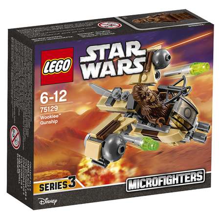 Конструктор LEGO Star Wars Боевой корабль Вуки блочный