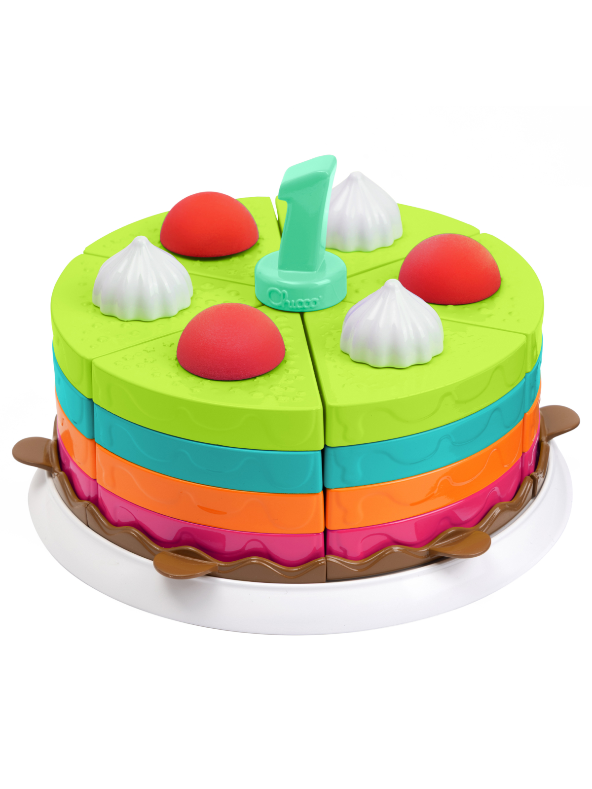 Конструктор Chicco Торт "Радуга" 42 дет. - фото 11