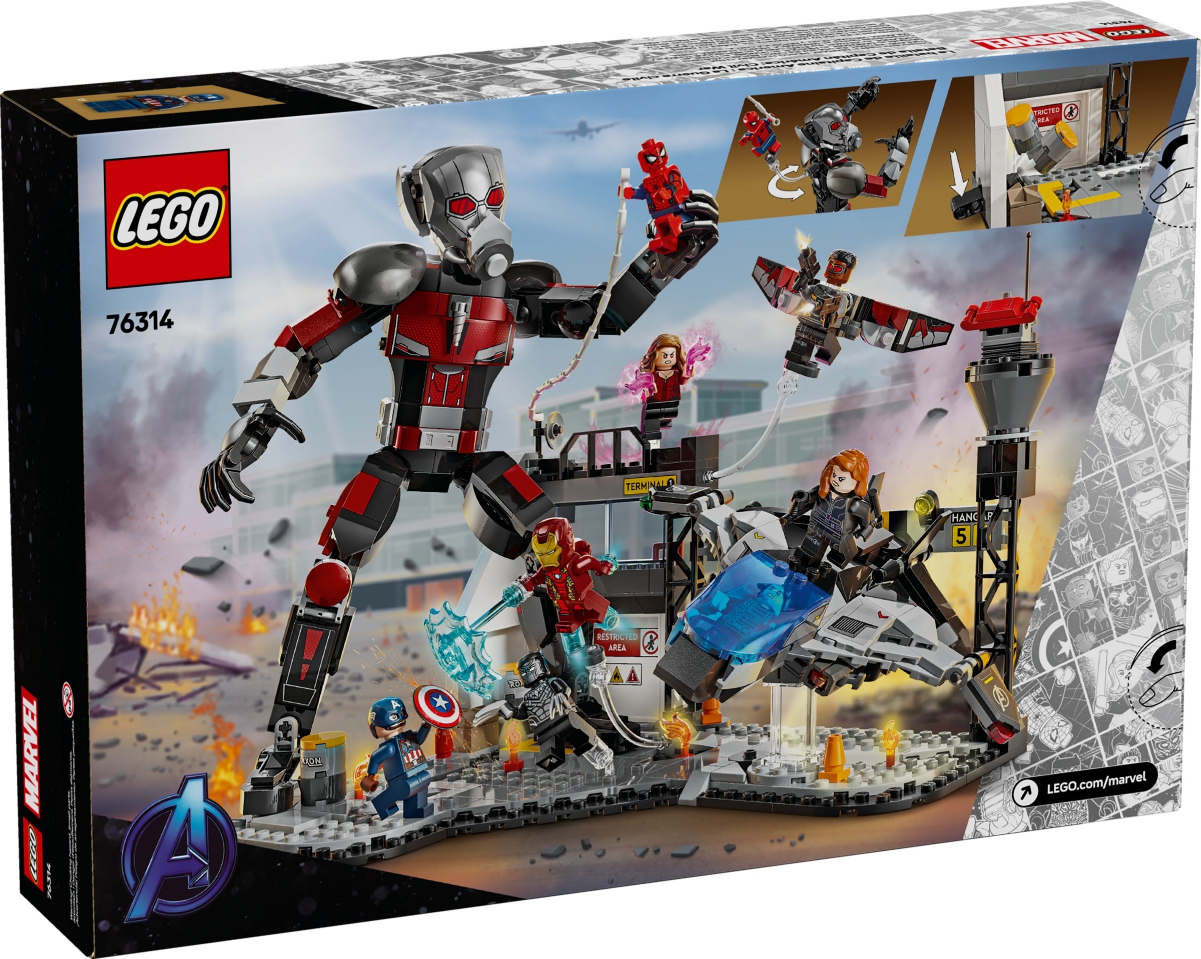 Конструктор LEGO Marvel Super Heroes 76314 736 дет. - фото 1