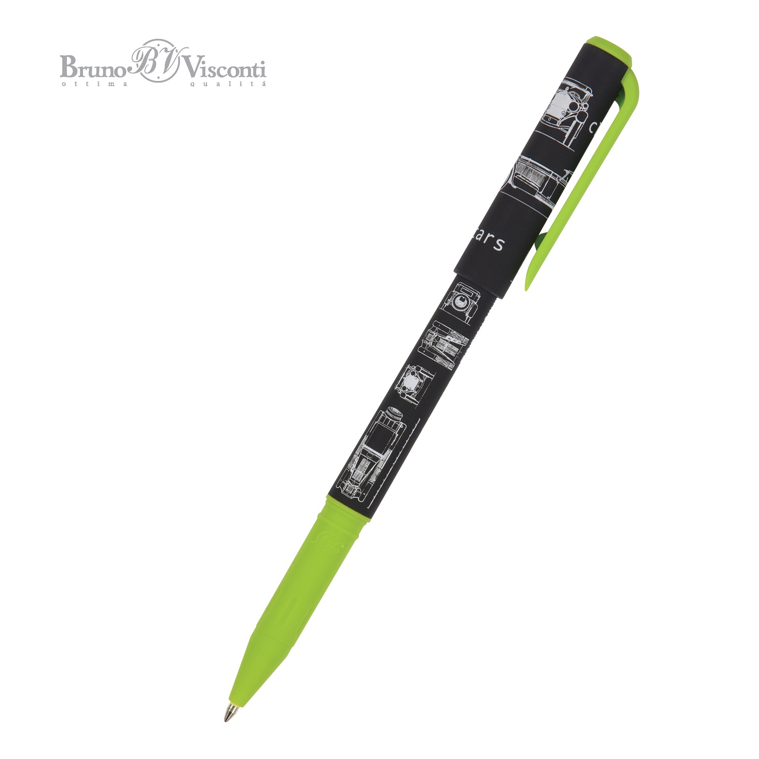 Ручка шариковая Bruno Visconti 4 шт. - фото 4