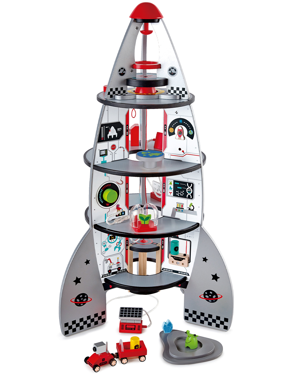 Набор игровой HAPE Четырехступенчатый космический корабль E3021_HP E3021_HP - фото 13