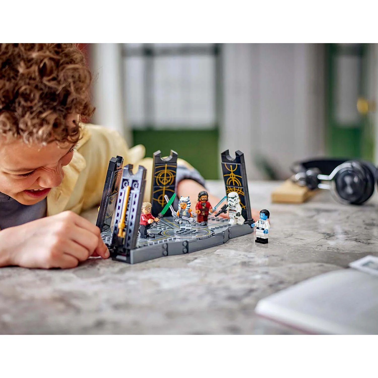 Конструктор LEGO Star Wars Дуэль Асоки Тано на Перидее блочный - фото 6
