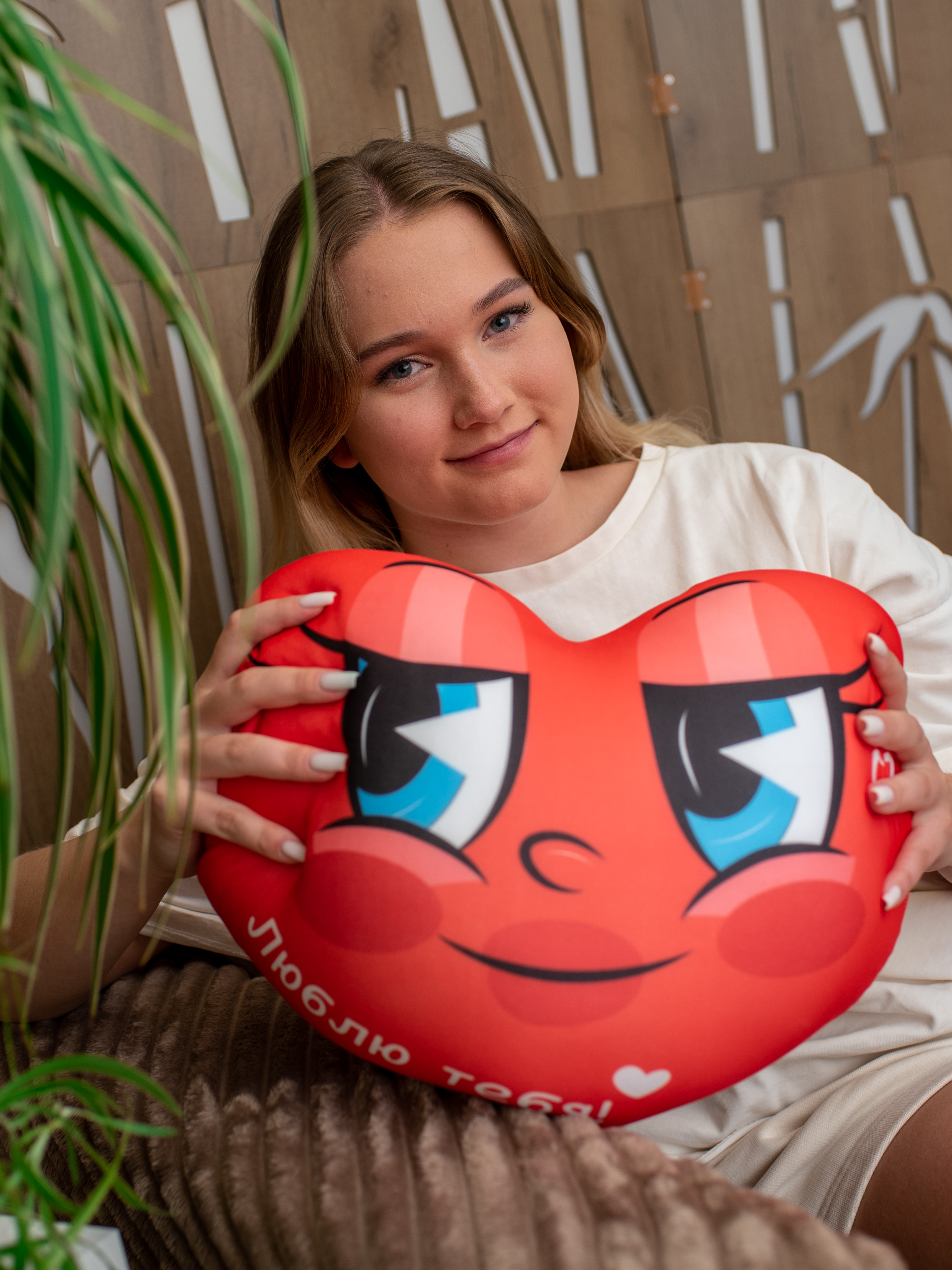 Мягкая игрушка Tallula сердце Люблю тебя 29 см - фото 6