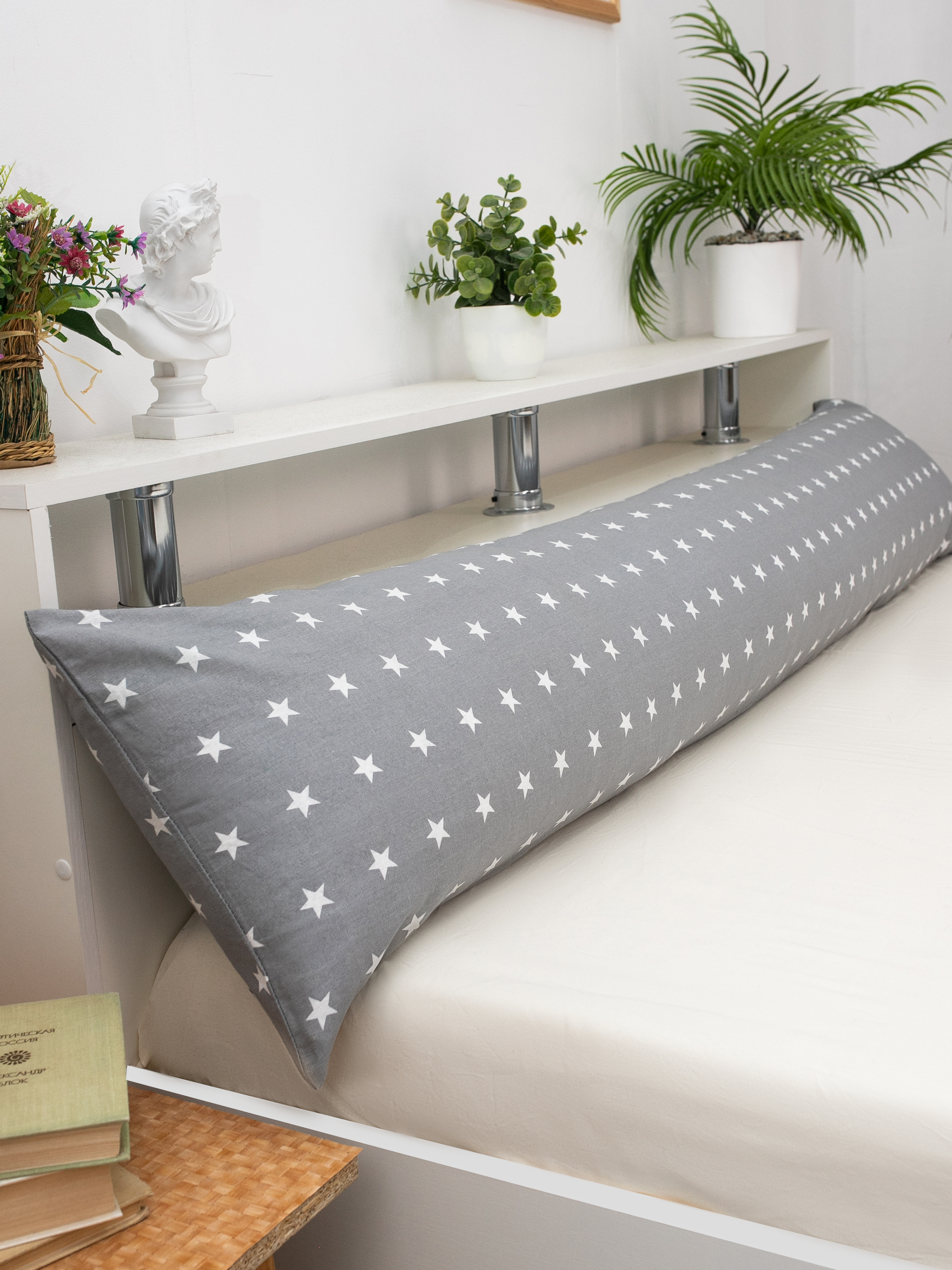 Наволочка Wellness RS174/1-Звезды на подушку для беременных 35 x 170 см 1 шт. - фото 5