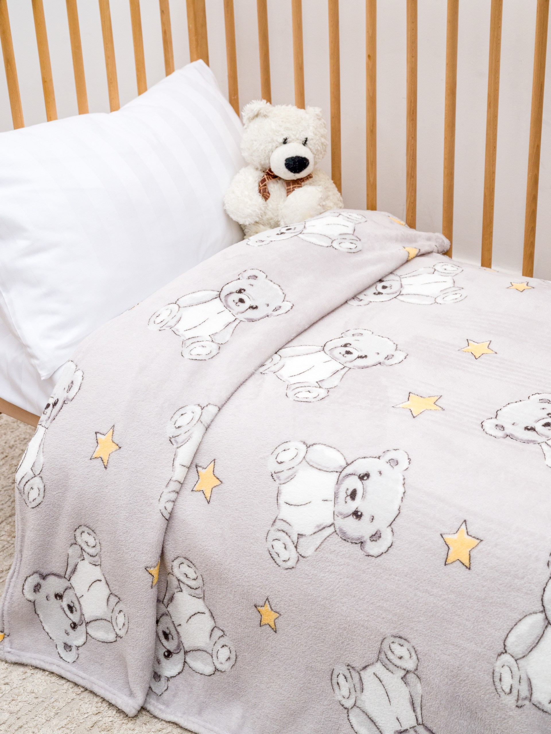 Плед Павлинка Медвежата 100 x 150 см - фото 10