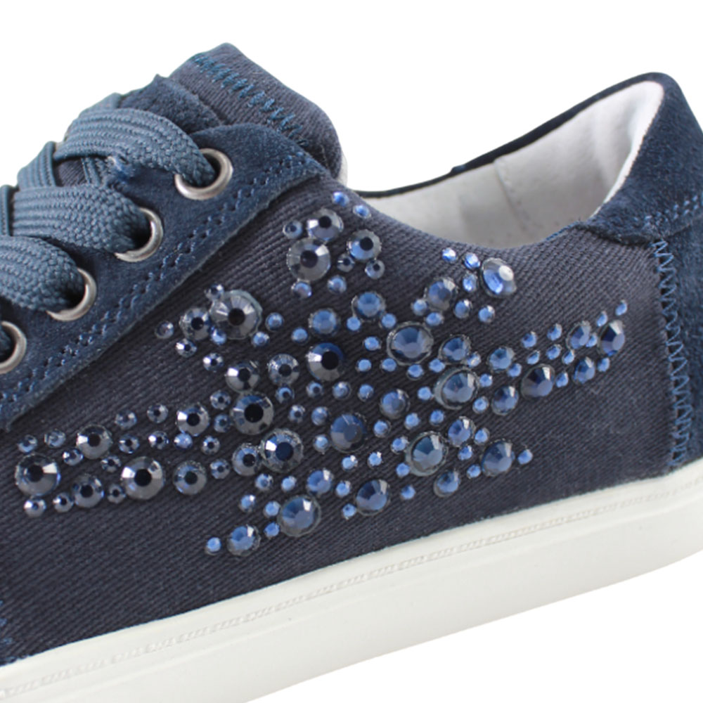 Кеды Europen 557172/18-01K-СВ EUROPEN Кеды для девочки,синий - фото 6