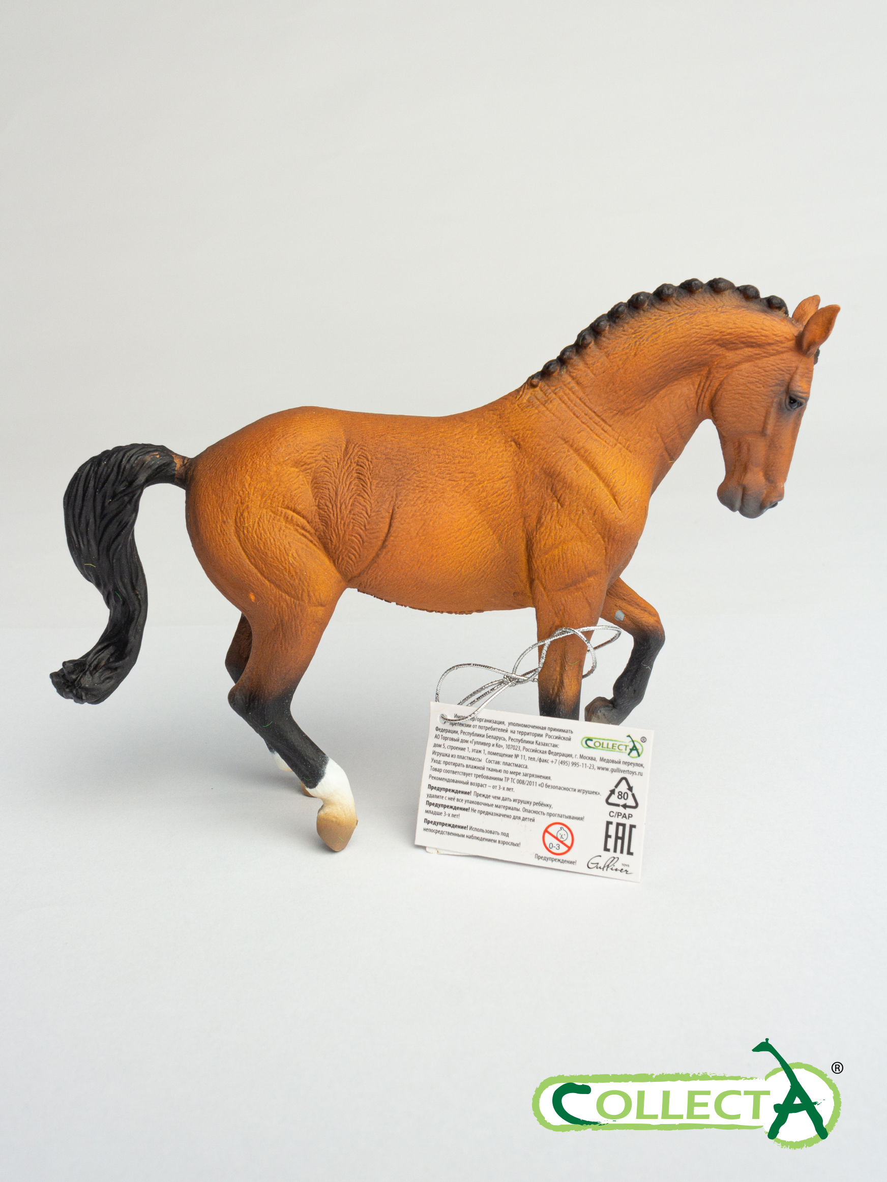 Фигурка Collecta Кобыла Ганноверская гнедая - фото 11