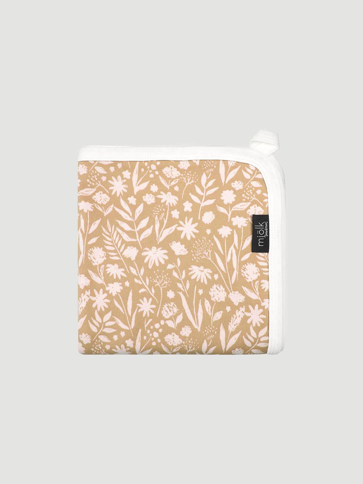 Плед Mjolk Caramel Flowers 80 x 80 см хлопок - фото 1