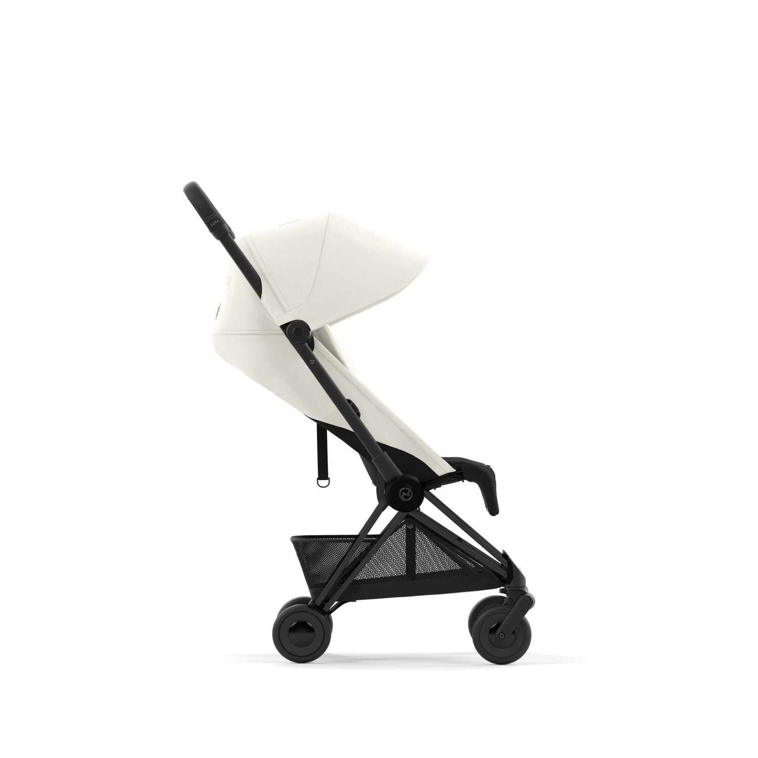 Коляска прогулочная Cybex Coya Matt Black белый - фото 4