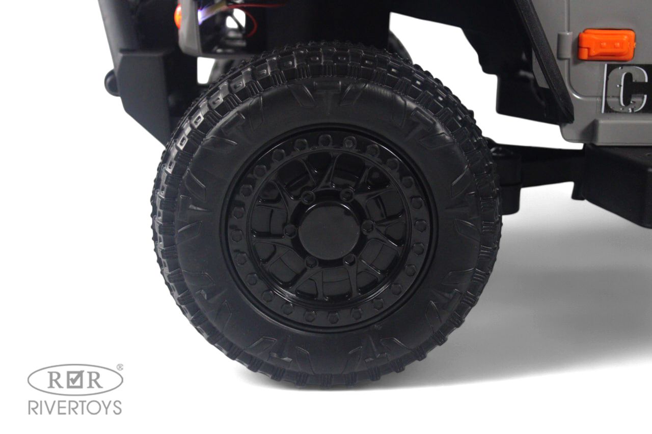 Электромобиль RIVERTOYS G009GG-GREY С пультом ДУ - фото 6