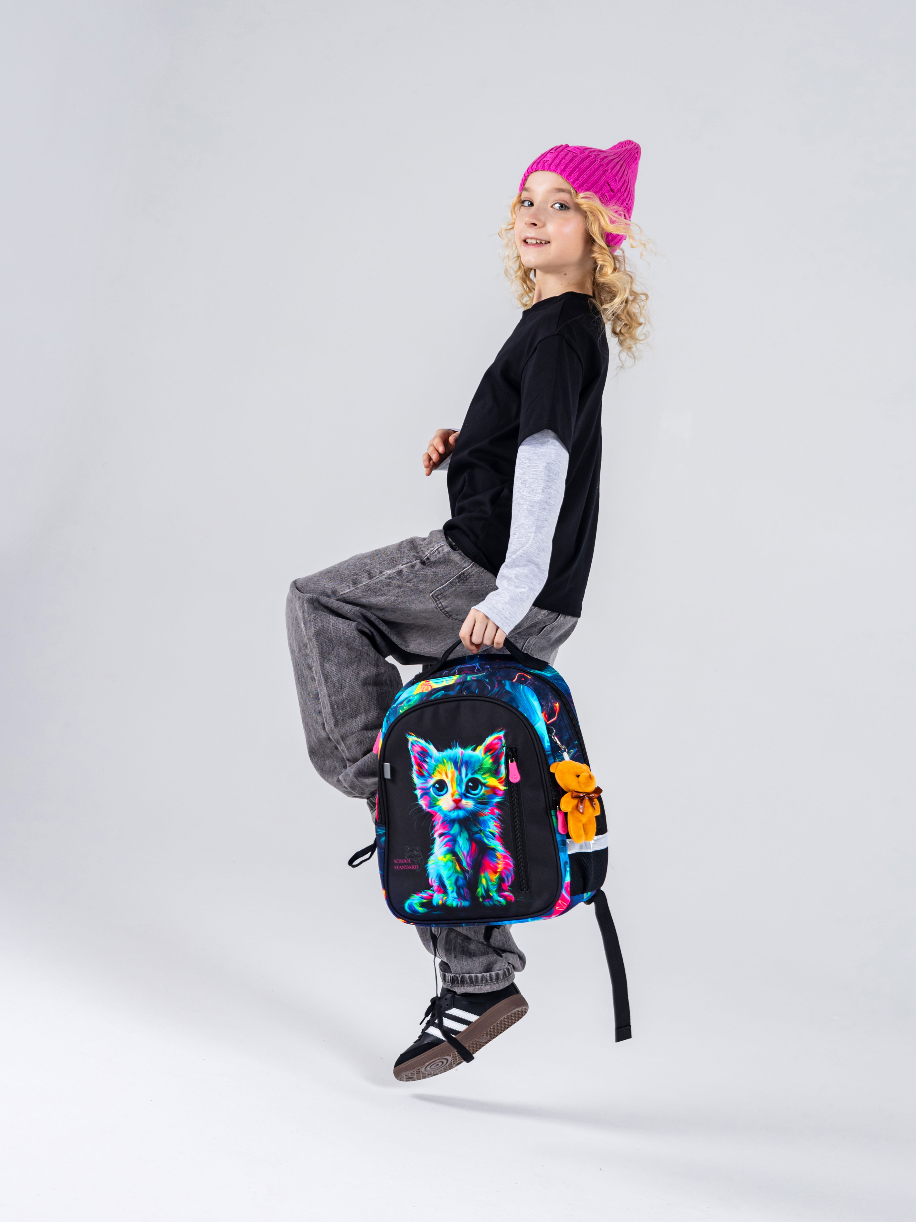 Рюкзак School Standard первокласснику набор 4 в 1 - фото 7