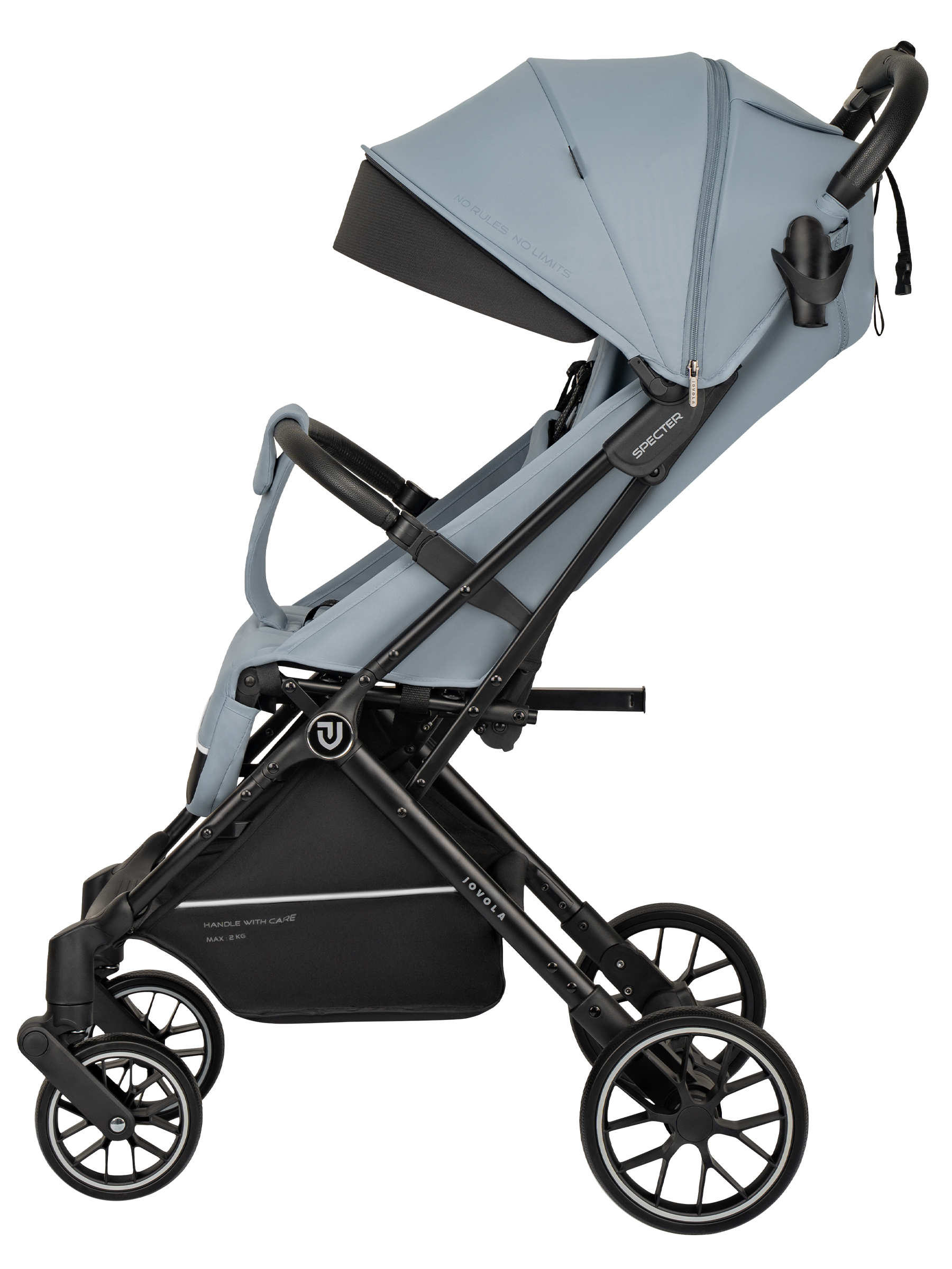 Коляска прогулочная JOVOLA Specter голубой - фото 17