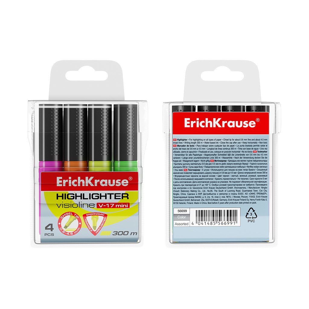 Маркеры ErichKrause 4 шт. - фото 5