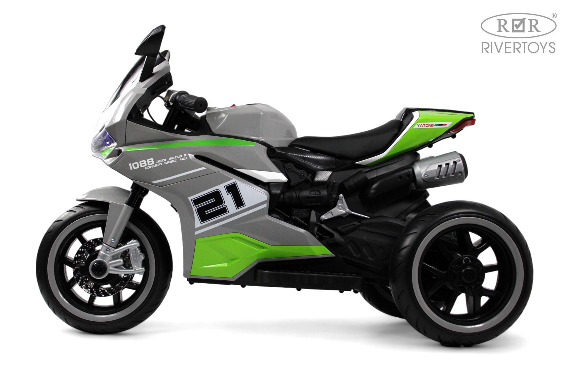 Электромобиль RIVERTOYS C005MC-GREY - фото 15