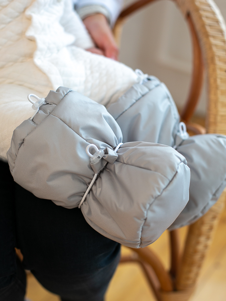 Пинетки Lemur Studio Пинетки серые - фото 5