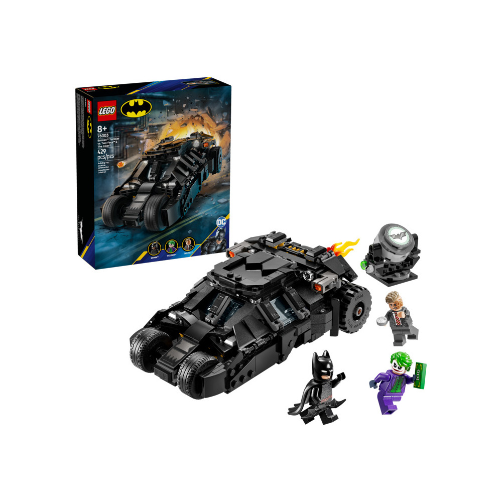 Конструктор LEGO DC Super Heroes Бэтмен vs Двуликого и Джокера 736 дет. - фото 1