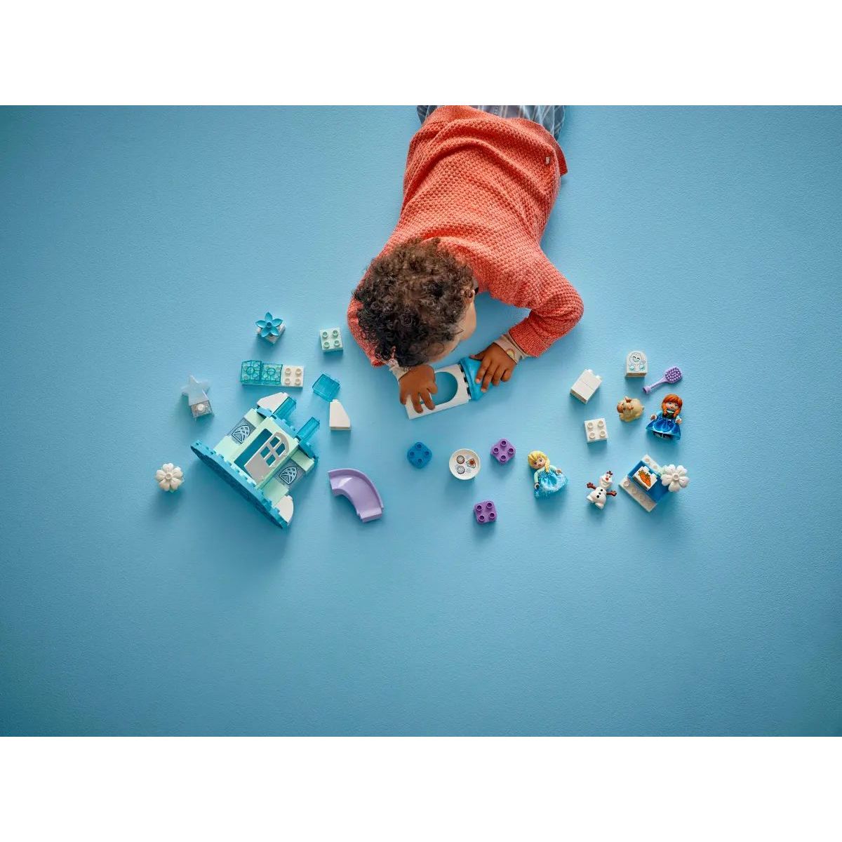 Конструктор LEGO DUPLO Вечеринка Анны и Эльзы 54 дет. - фото 7