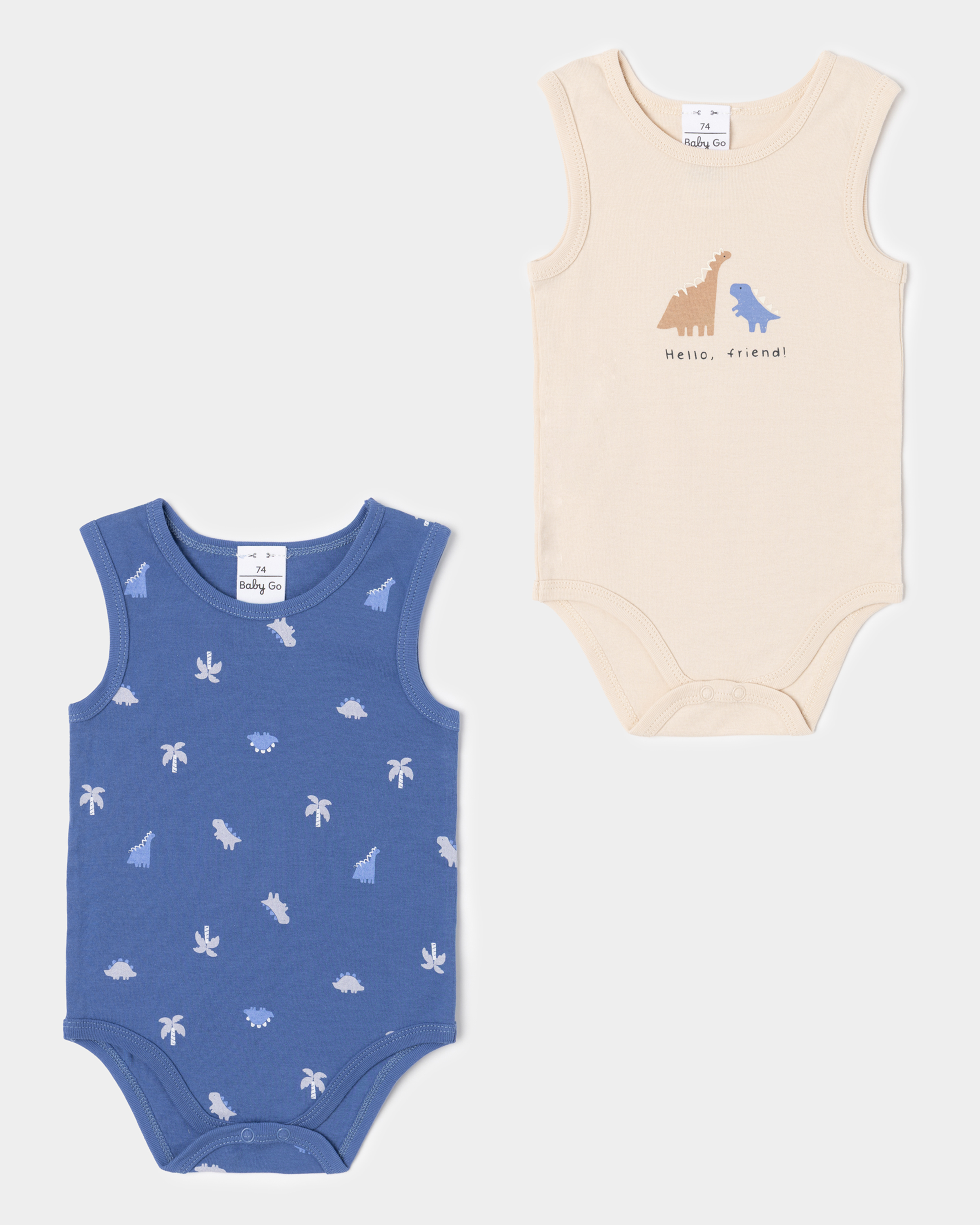 Боди 2 шт BabyGo S26BG4-15951ib-L266 - фото 1