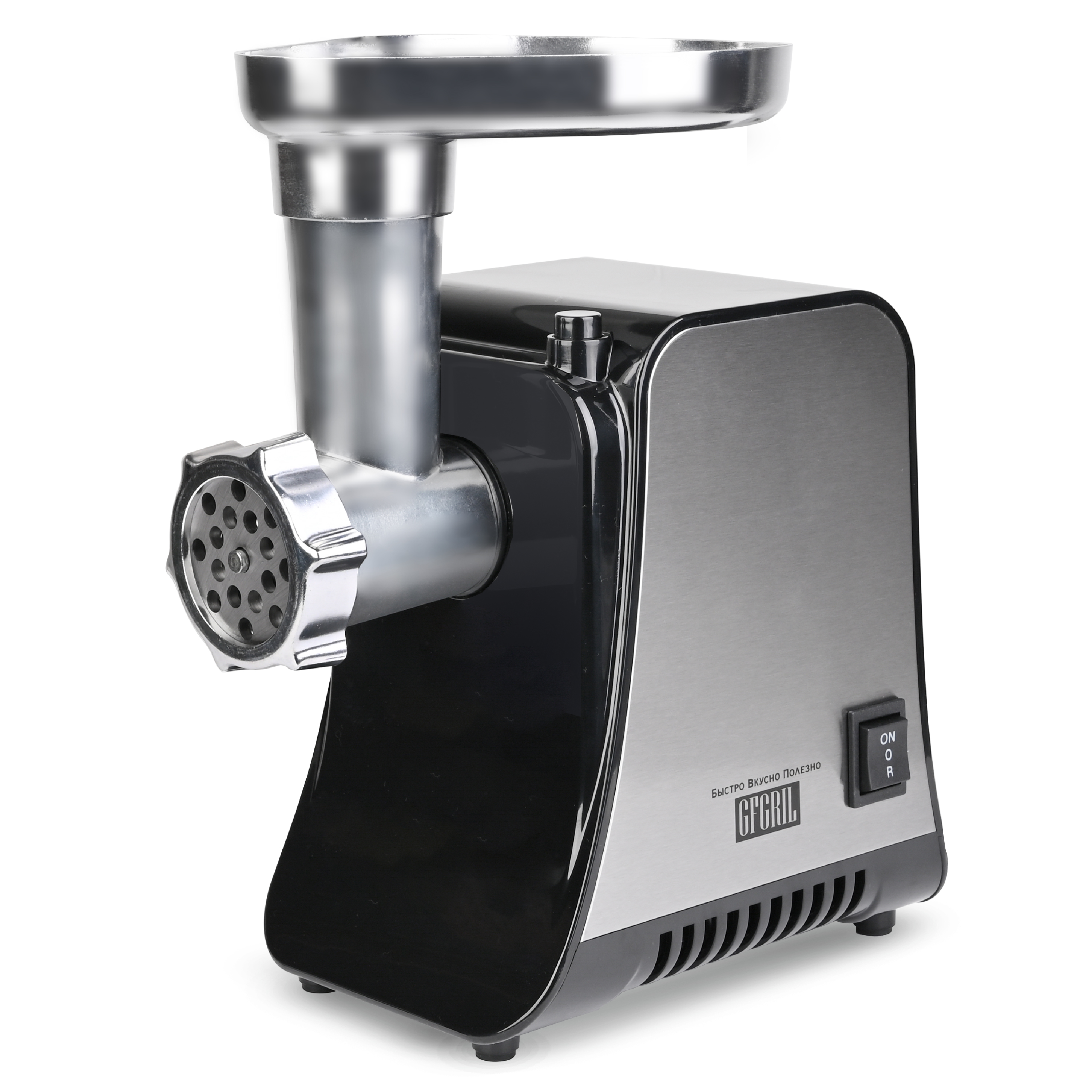 Мясорубка электрическая GFGRIL GF-MG20 2 в 1 с овощерезкой и прессом для бургеров - фото 13