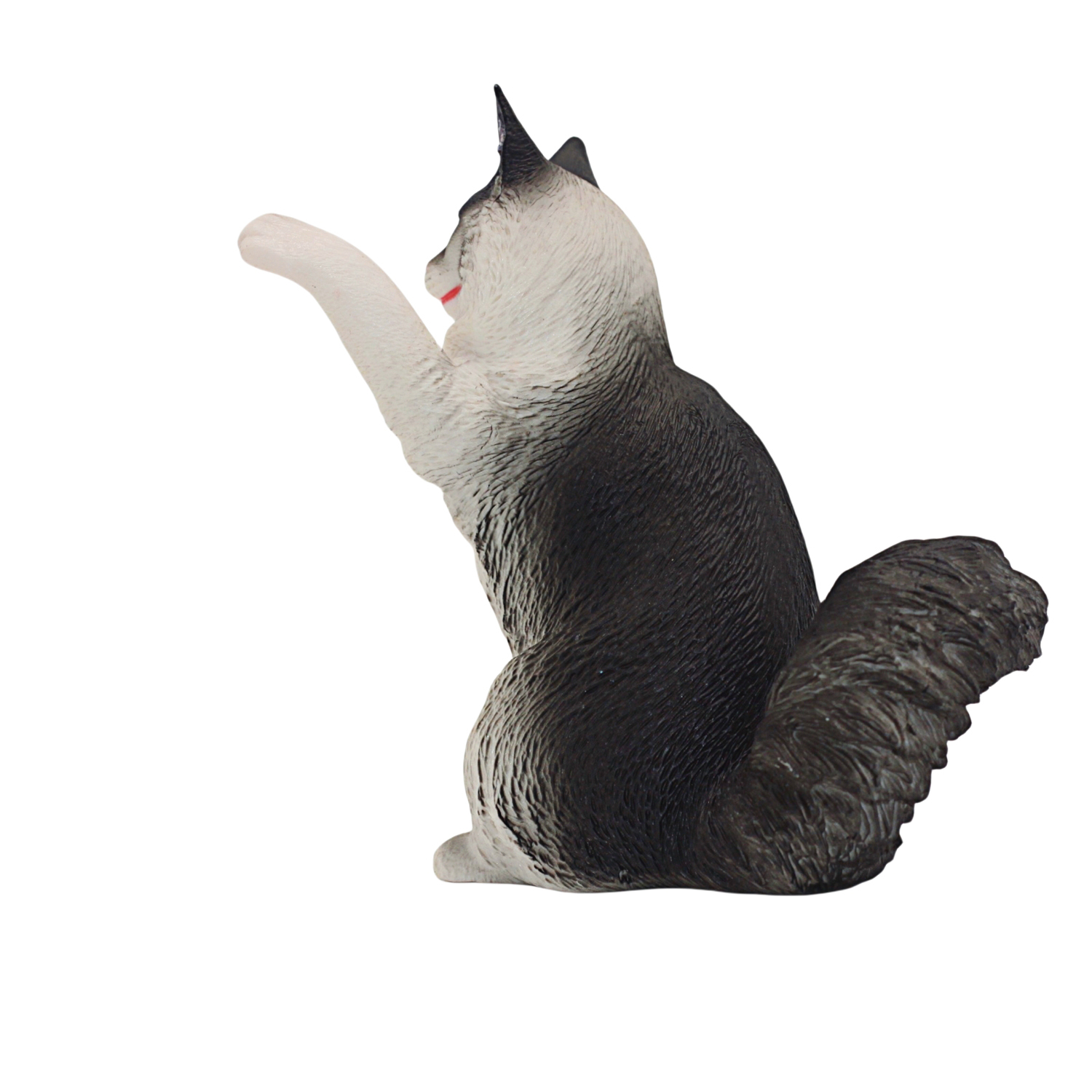 Фигурка Детское Время Кошка бело-серая (играет) - фото 6