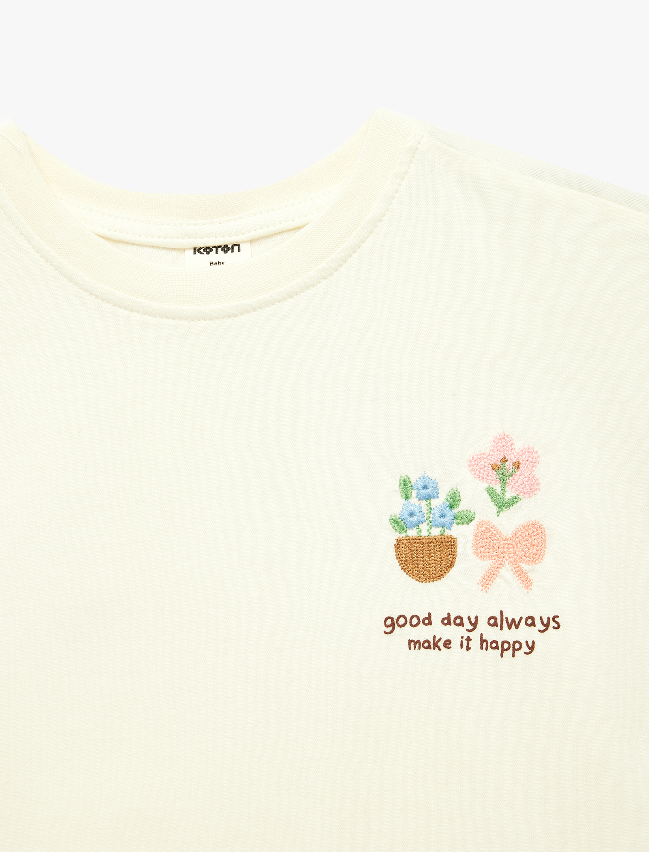 Футболка KOTON 6SMG10068AK050 - фото 3