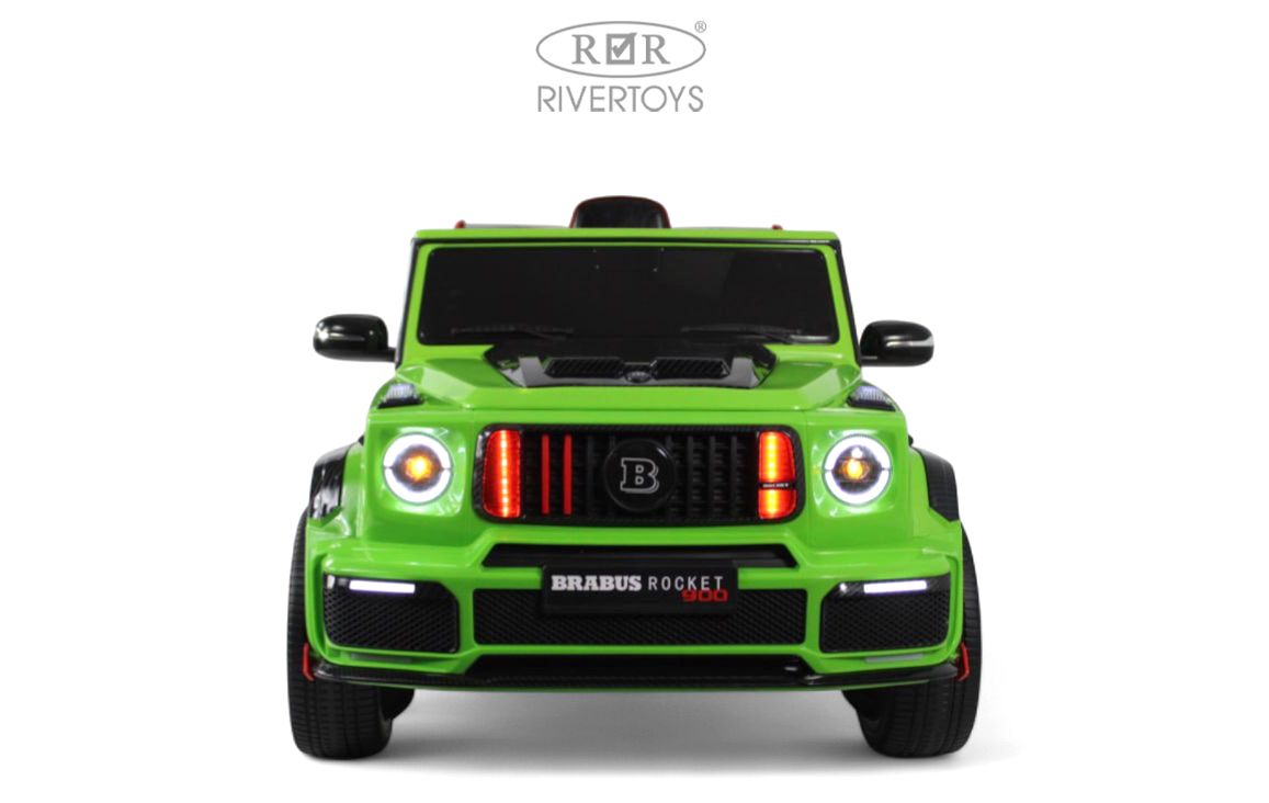Электромобиль RIVERTOYS Mercedes Z777ZZ-GREEN С пультом ДУ - фото 10